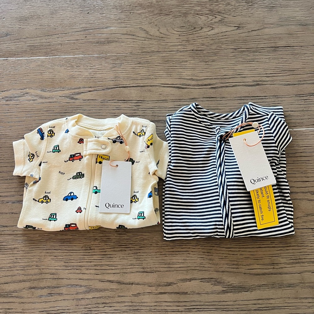 Quince Baby Onesie Set